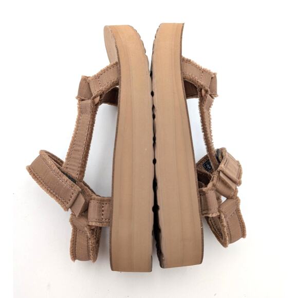 Teva Flatform Universal Sandals Women's Hook & Loop Sand Dune Size US6 EU37 - Picture 6 of 14